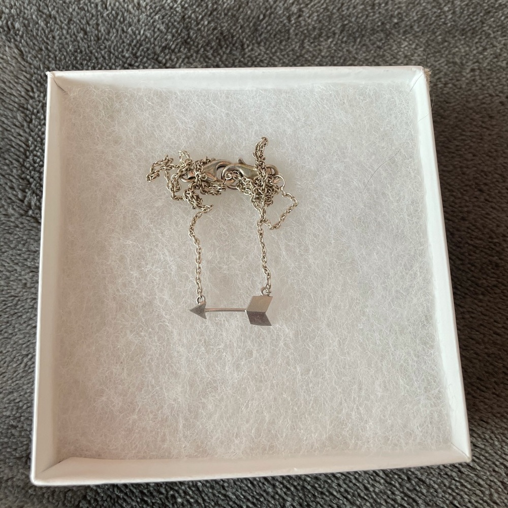 Silver Arrow Necklace
